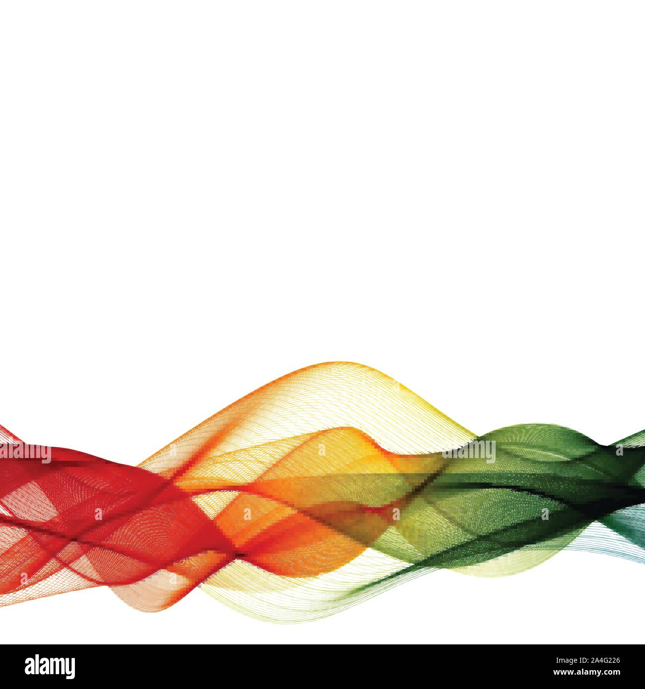 Abstract vector background color wave. Color wavy lines Stock Vector ...