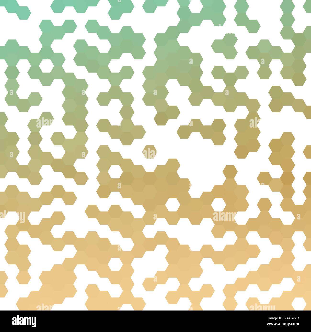 pastel hexagon background. polygonal style Stock Vector