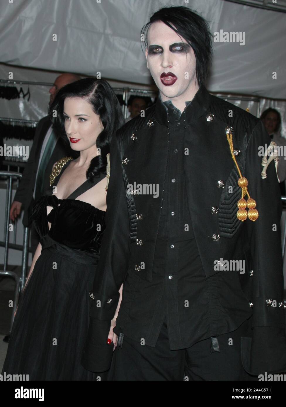 Dita Von Teese Marilyn Manson 2005 Photo By John Barrett Photolink Mediapunch Stock Photo Alamy