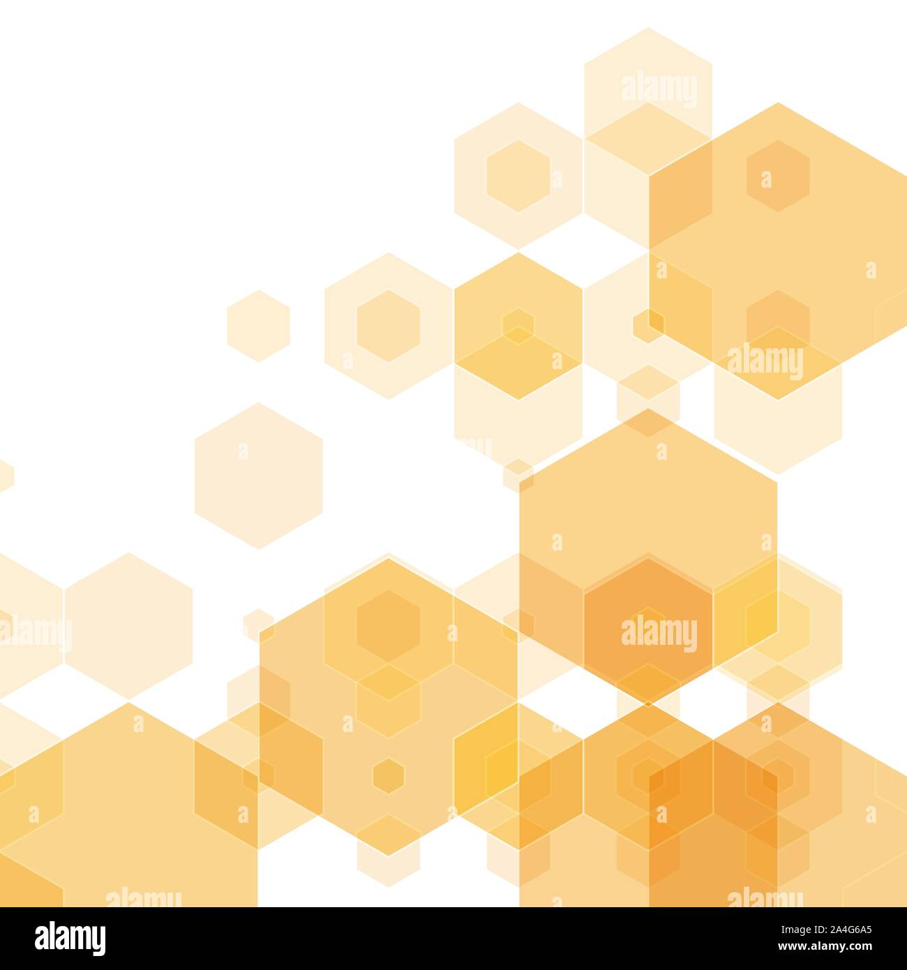 Vector Abstract geometric background. Template brochure design. Orange