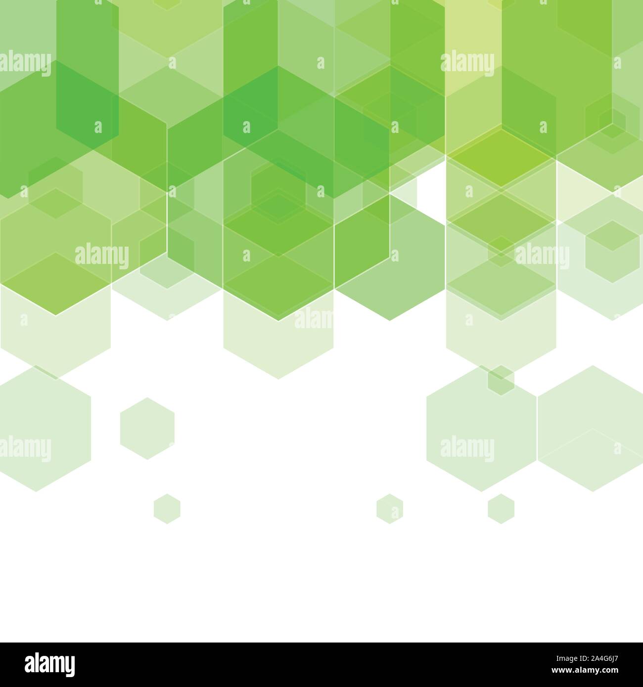 simple colorful background consisting of hexagons Stock Vector