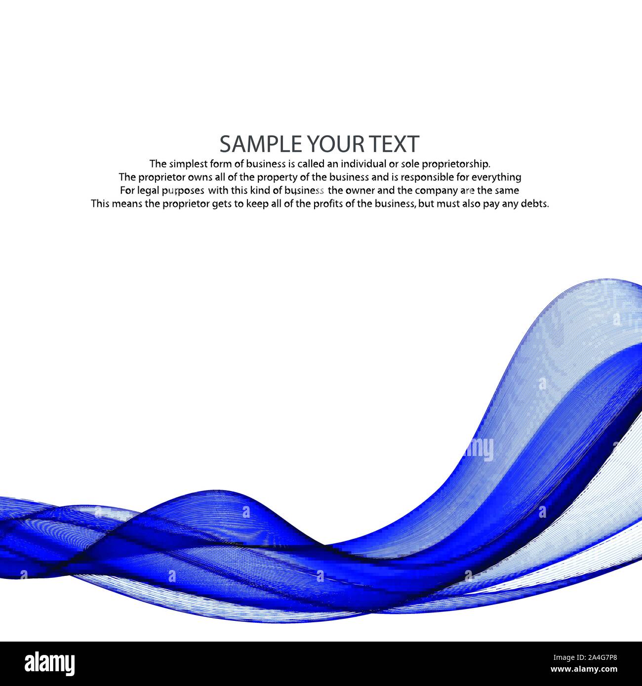 Wave smoke background. Vector illustration Stock Vector Image & Art - Alamy