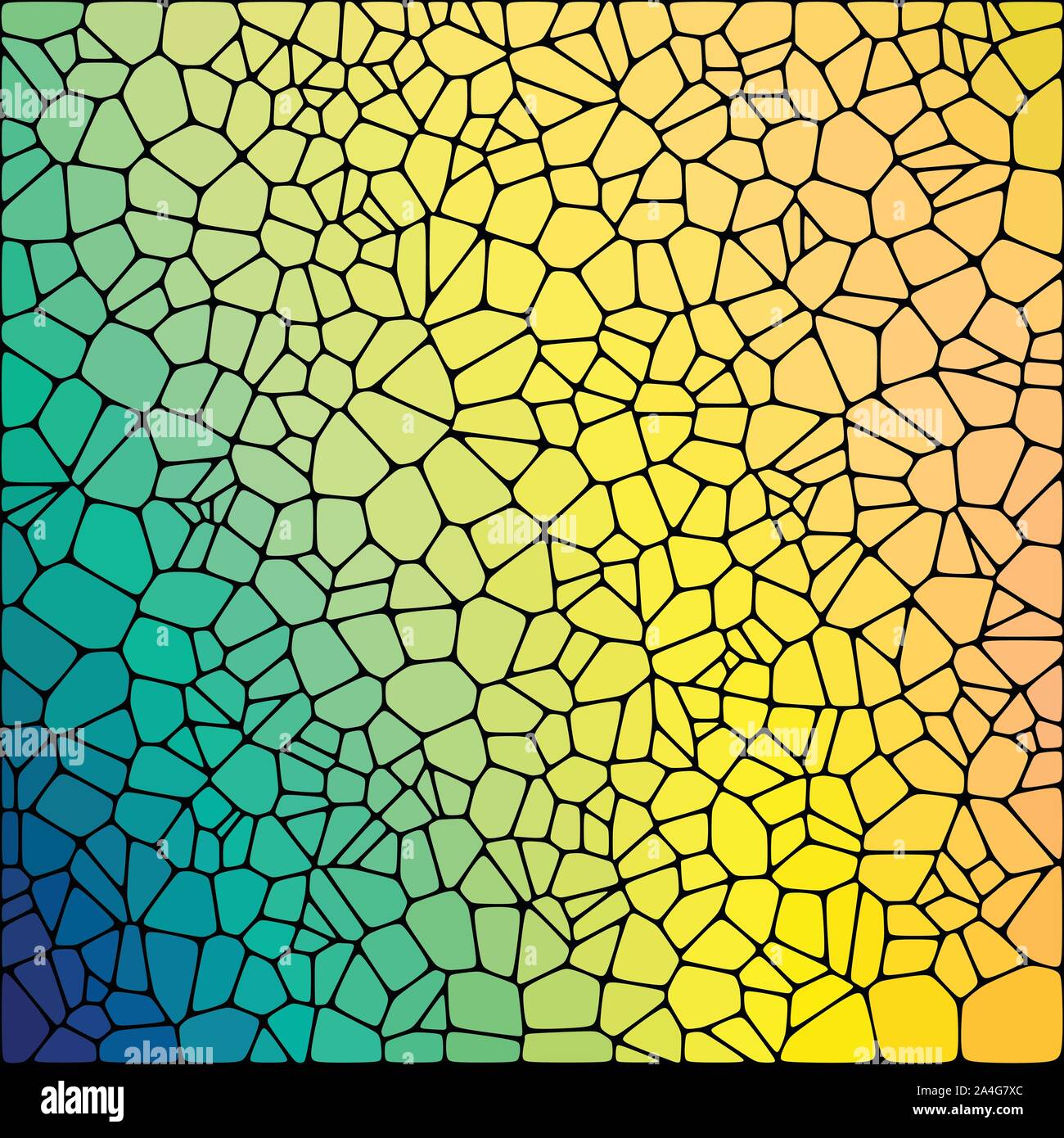colored pebbles. abstract background polygonal style Stock Vector