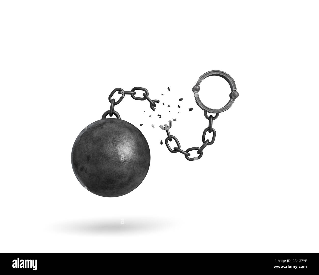 Prisoner with ball and chain hi-res stock photography and images - Page 2 -  Alamy