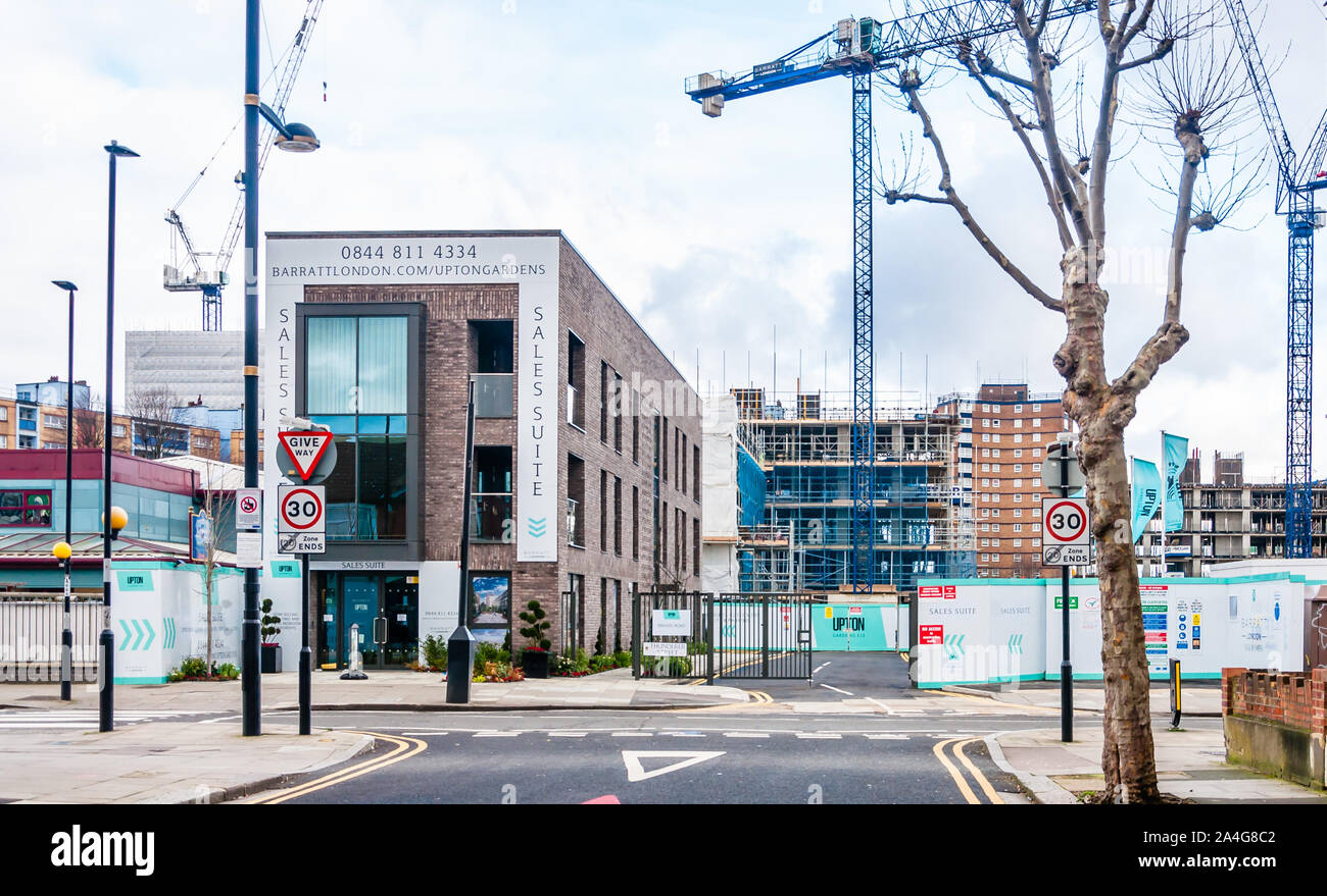 Upton Gardens new homes to in Upton Park, Green Street, London E6