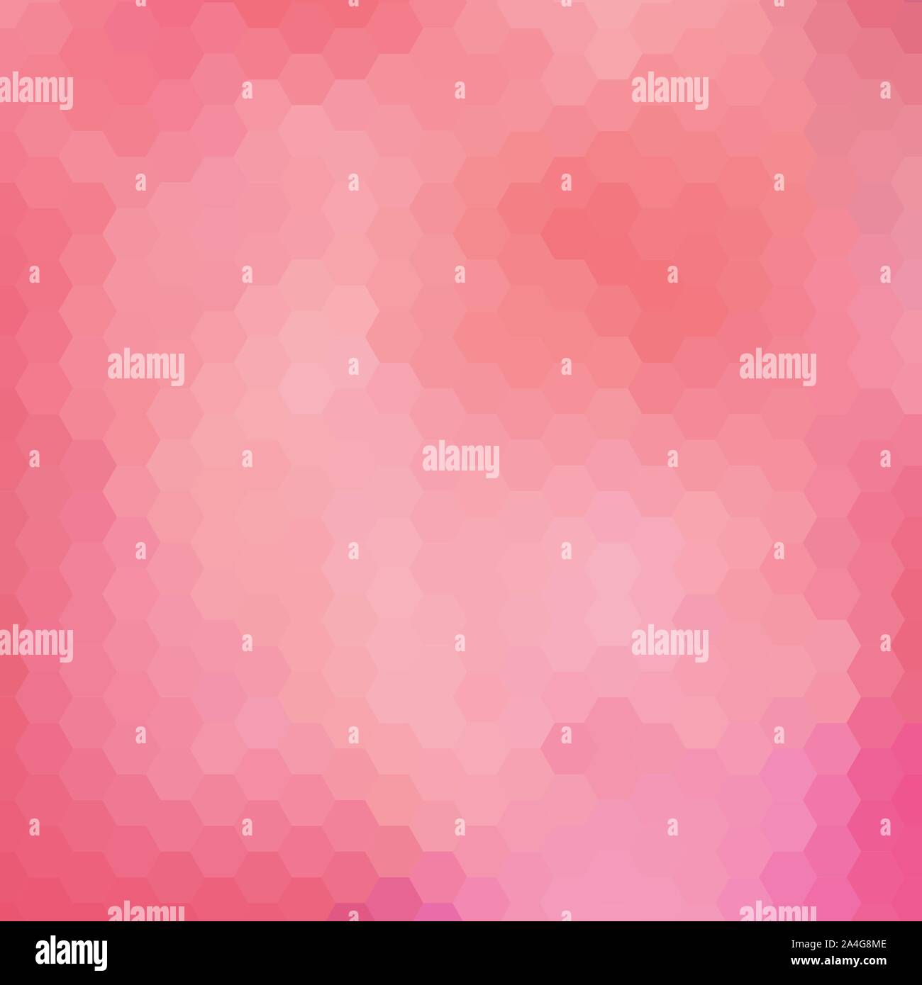 pink hexagons. polygonal style. abstract vector background Stock Vector