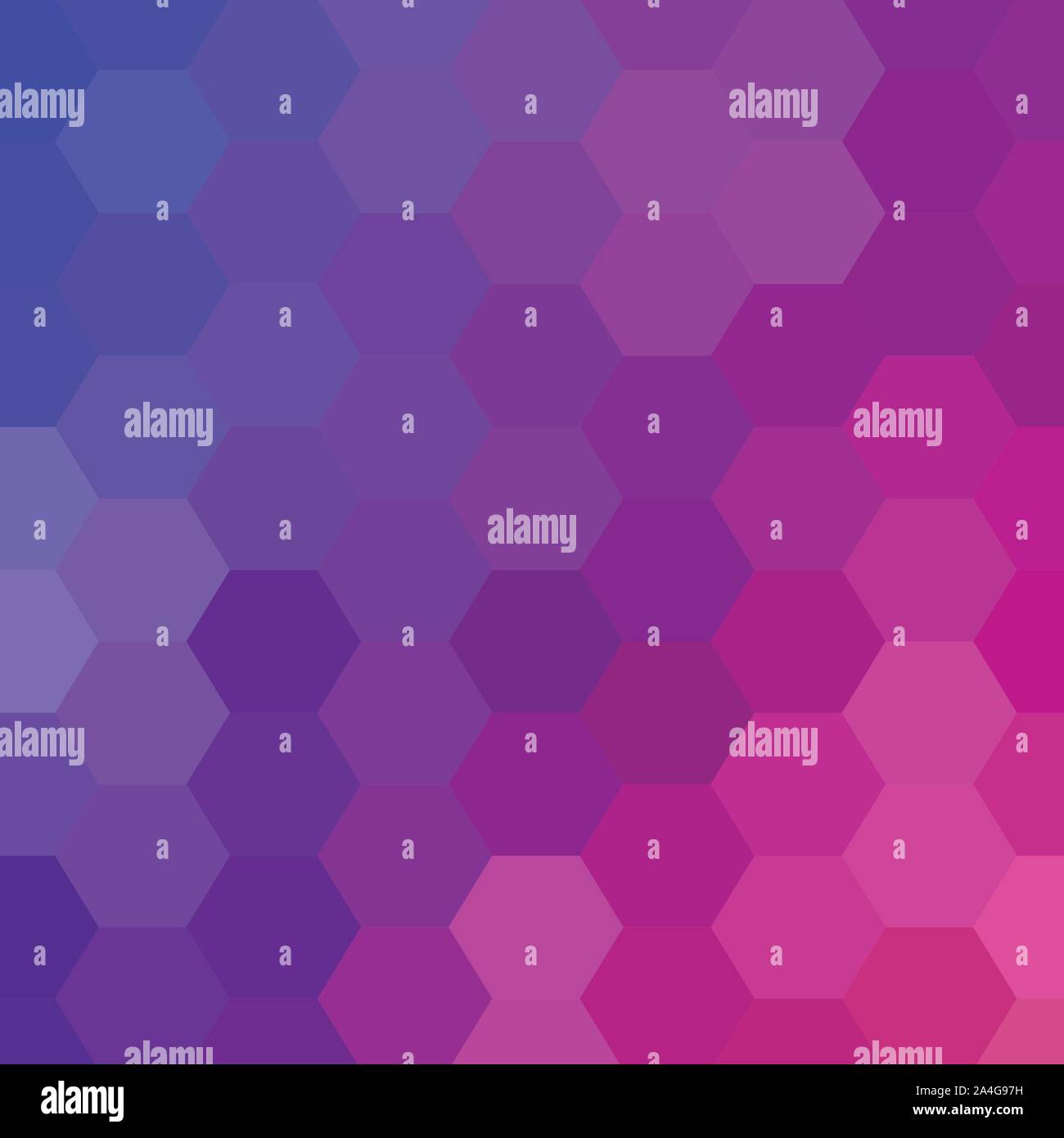 pink blue hexagons. polygonal style eps 10 Stock Vector