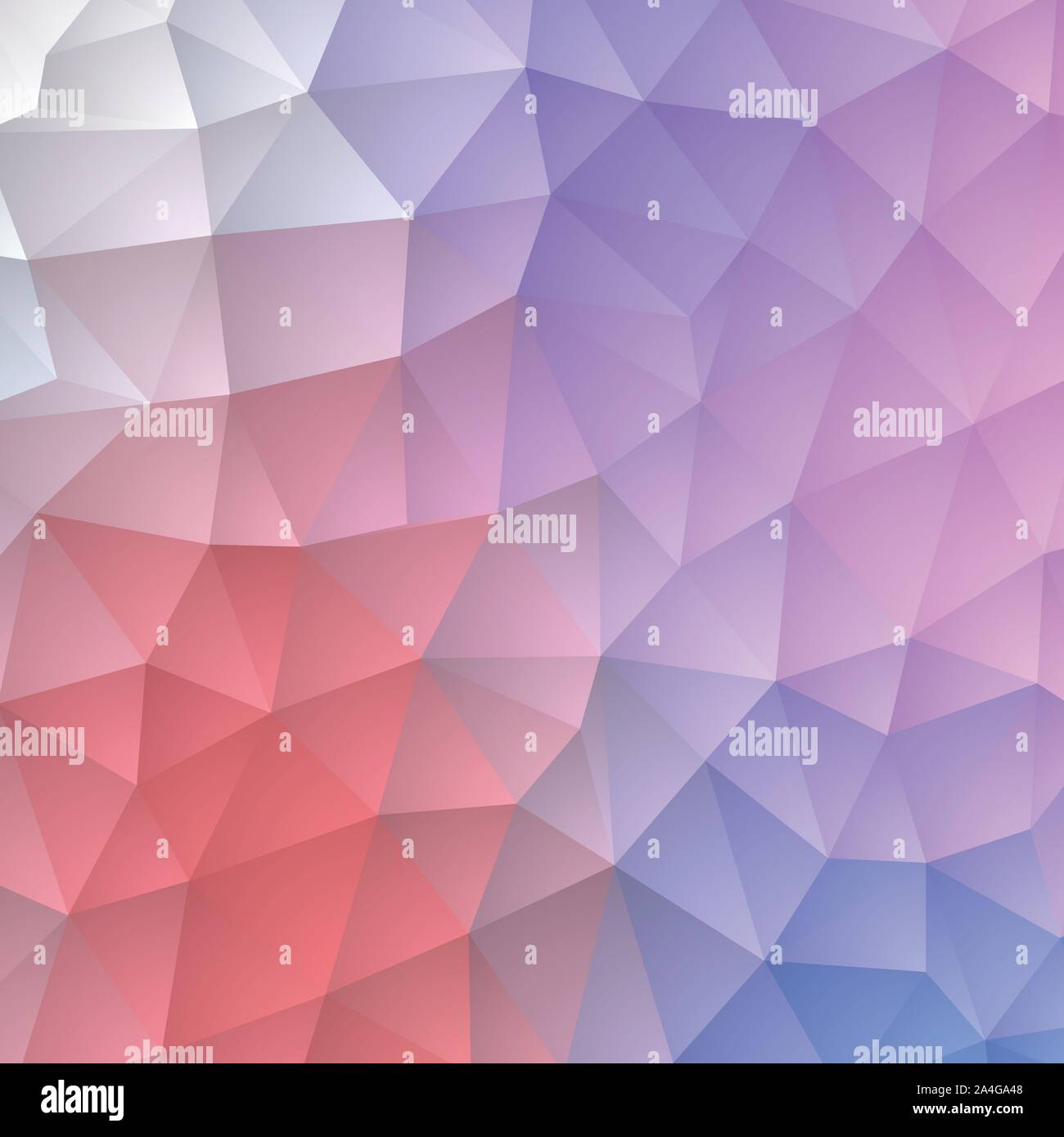 pastel triangular background. polygonal style. layout for advertising Stock Vector