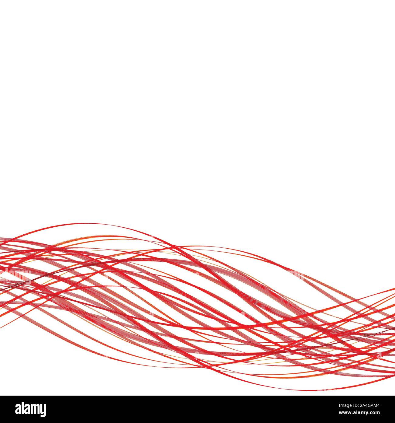 Abstract orange waves. vector illustration Stock Vector Image & Art - Alamy
