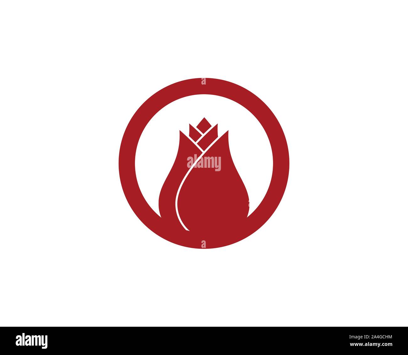 Rose flower Logo Template vector icon illustration Stock Vector Image ...