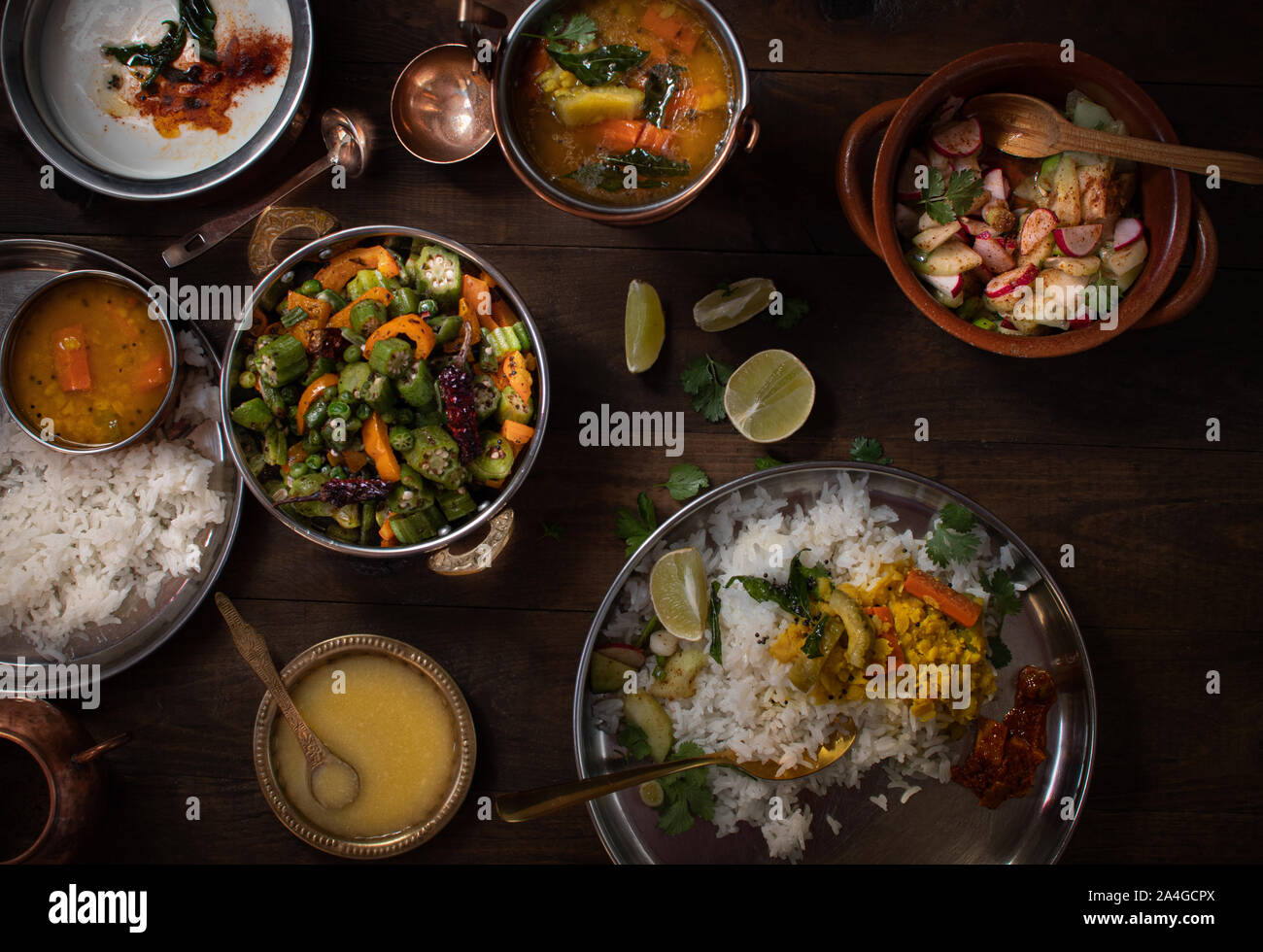 South Indian Vegetarian Meal Stock Photo Alamy south-indian-vegetarian-meal-stock-photo-alamy