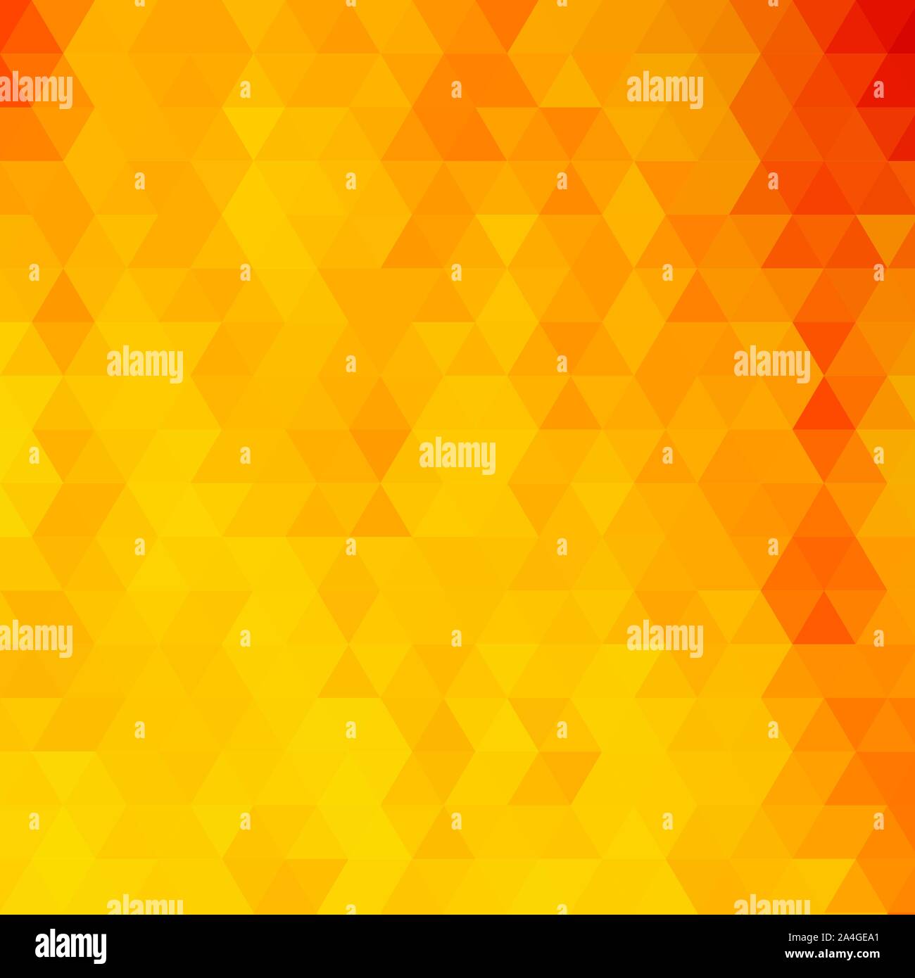 Bright yellow triangular abstract background. Stock Vector