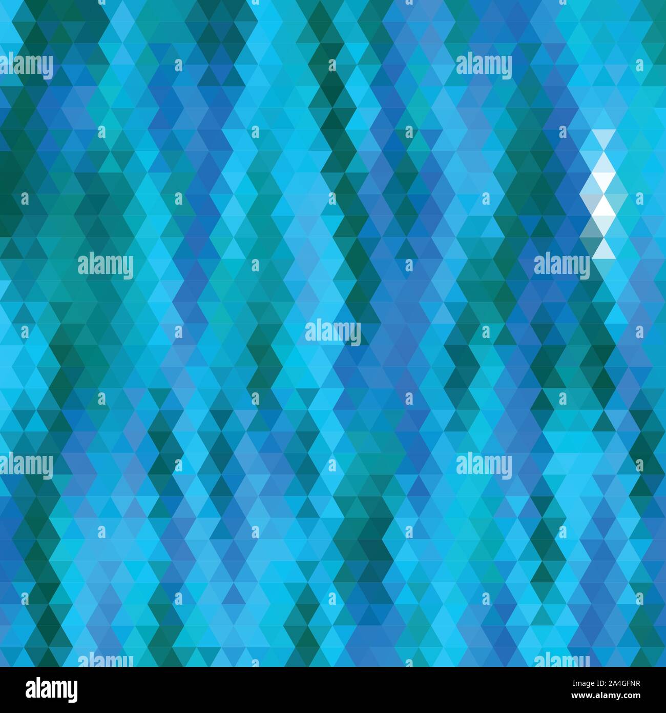 Blue background from triangles. mosaic background. polygonal style Stock Vector