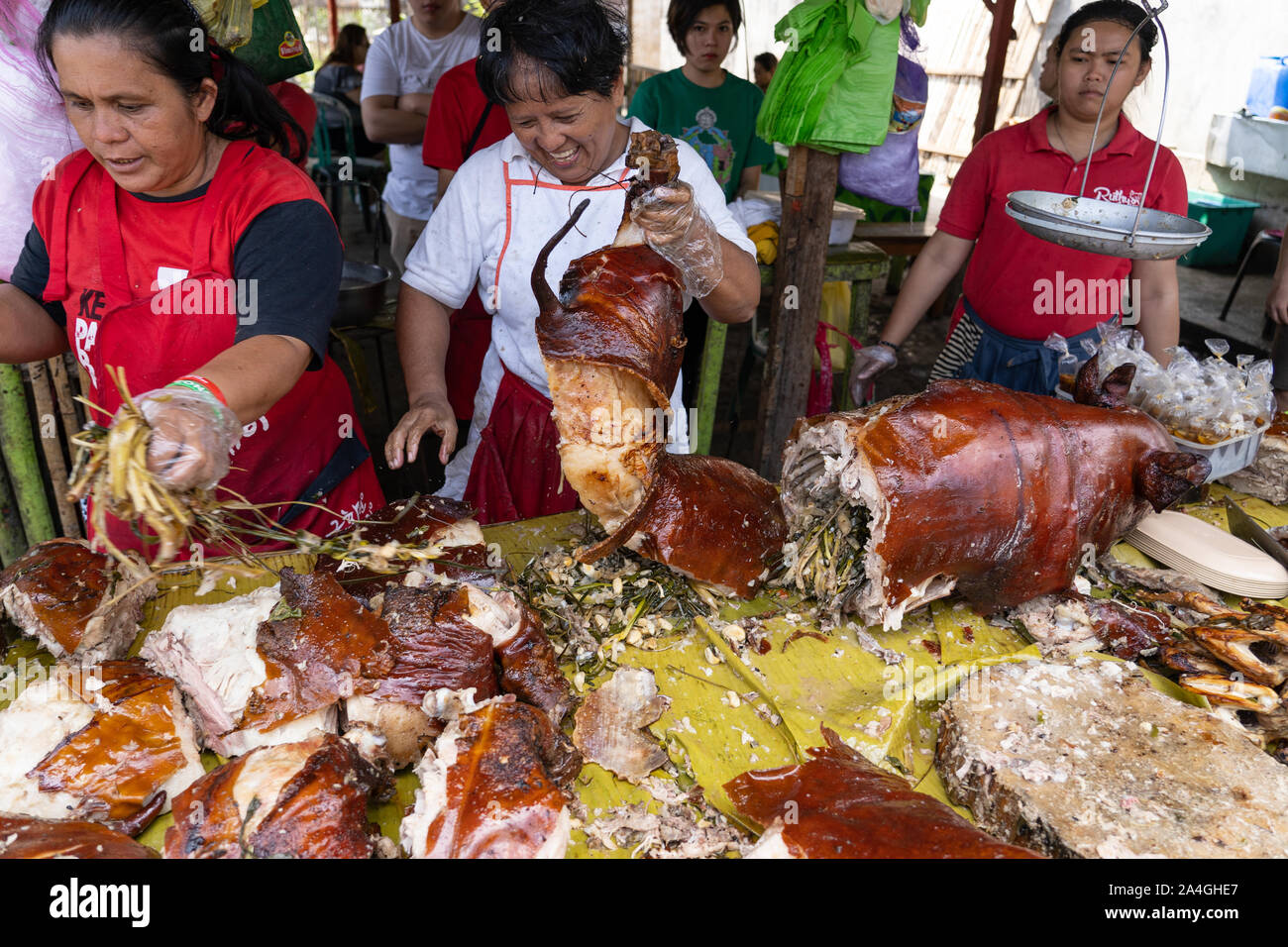 Hog roast stall hires stock photography and images Alamy