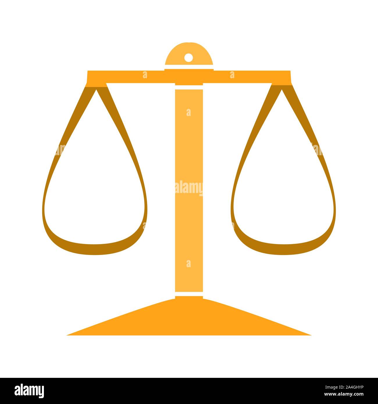 Balance scale icon, balance symbol justice sign Stock Vector Image