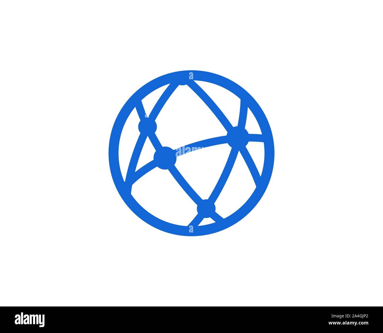 Global technology icon social network illustration design Stock Vector ...