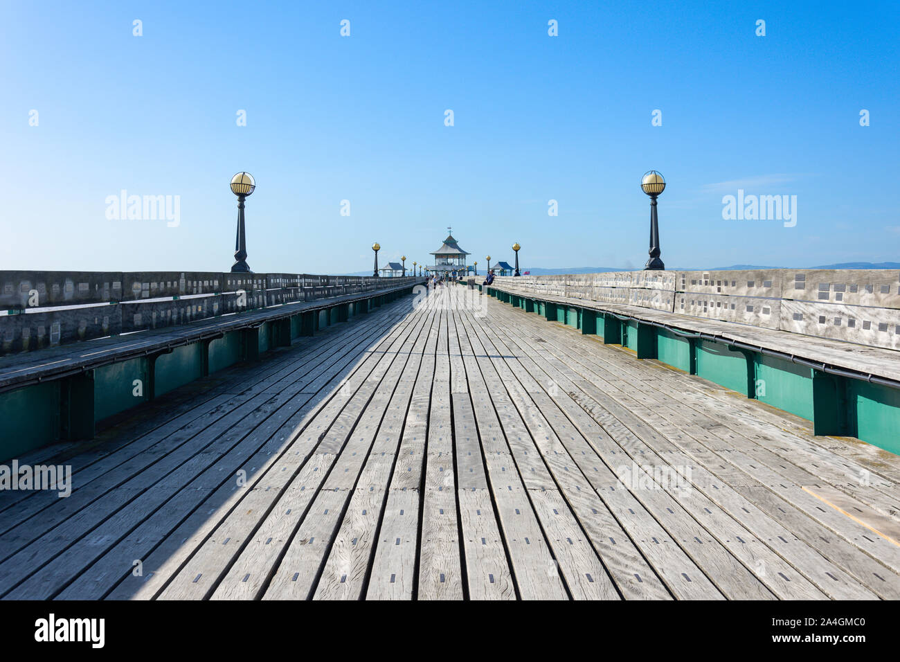 Clevedon Pier, Clevedon, Somerset, England, United Kingdom Stock Photo