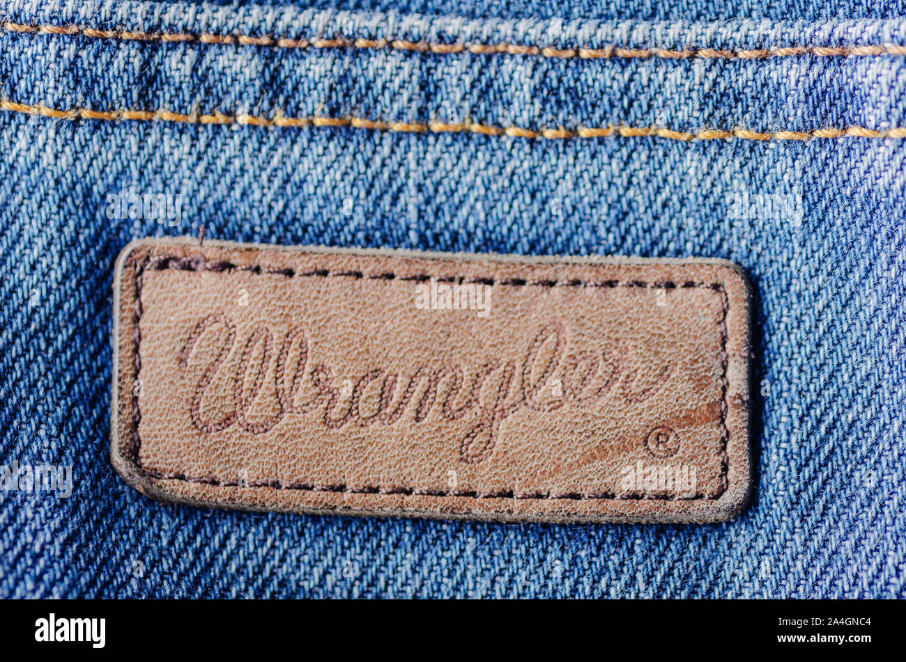 Wrangler jeans hi-res stock photography and images - Alamy