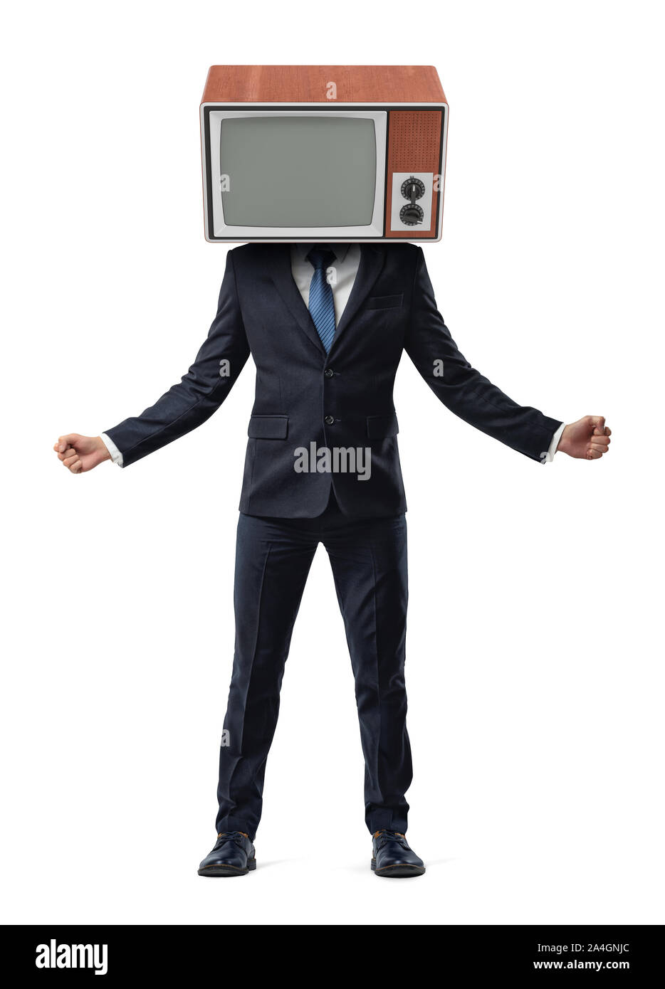 Retro tv box hi-res stock photography and images - Alamy