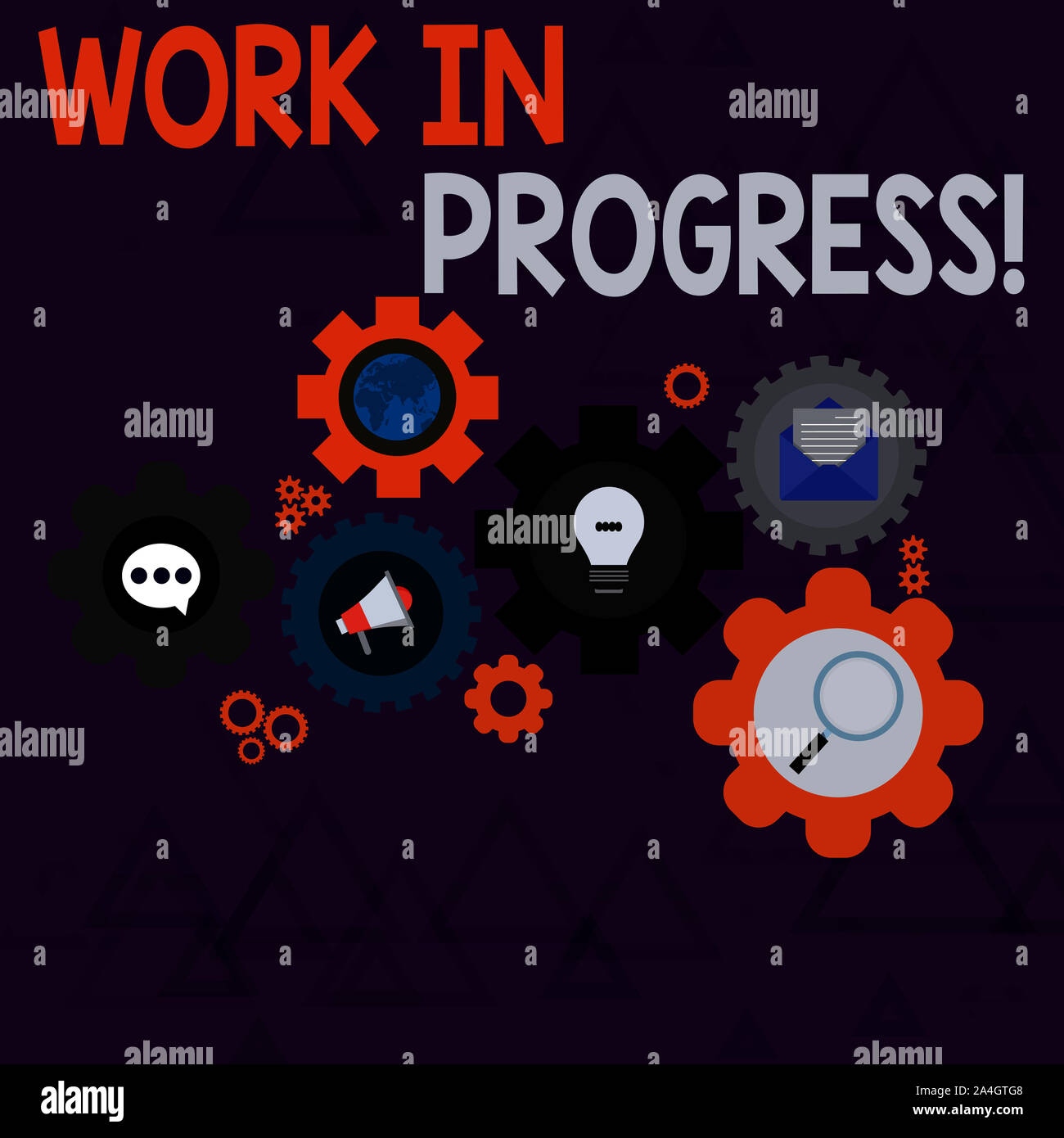 Work In Progress Meaning Conceptual hand writing showing Work In Progress. Concept meaning ...