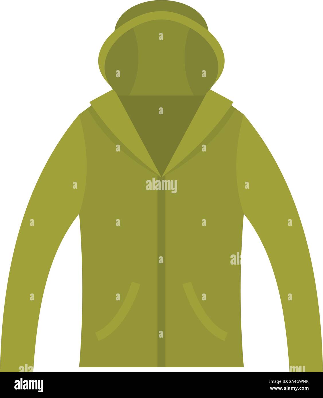 Hunting jacket icon. Flat illustration of hunting jacket vector icon ...