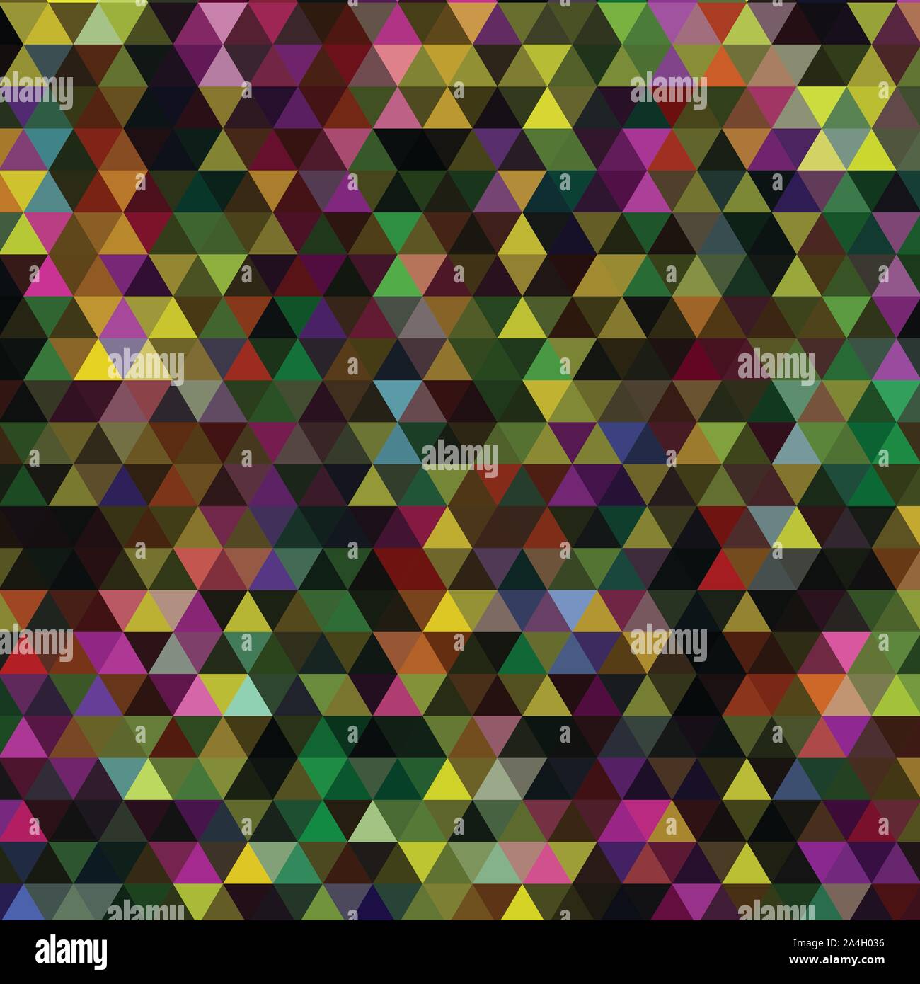 multicolored triangles. abstract colorful background Stock Vector