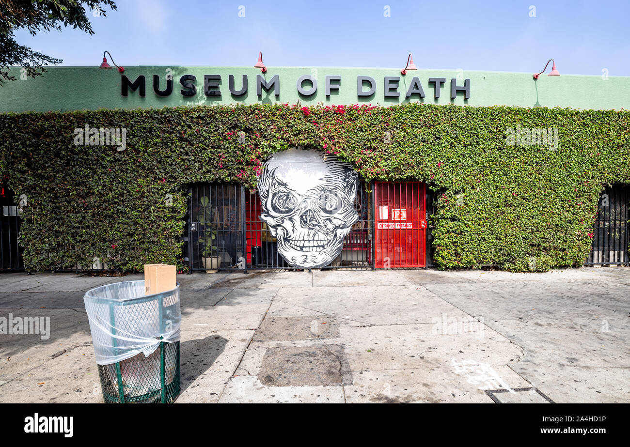 Museum of Death in Hollywood, California Stock Photo