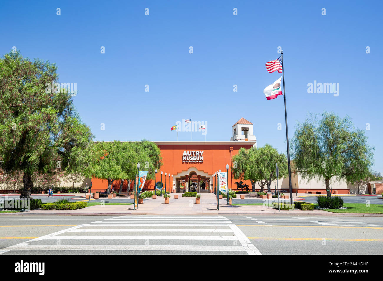 Autry Museum of the American West in Griffith Park, Los Angeles, California Stock Photo