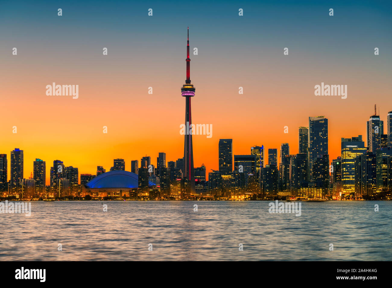 Toronto City skyline Stock Photo