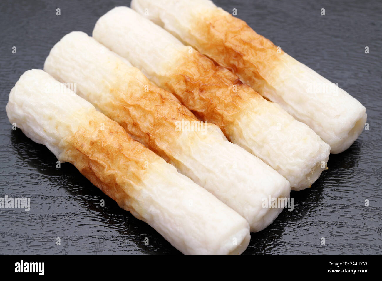 Kamaboko Japanese Fish Cake Stock Photo - Download Image Now - Kamaboko,  White Background, Breaded - iStock