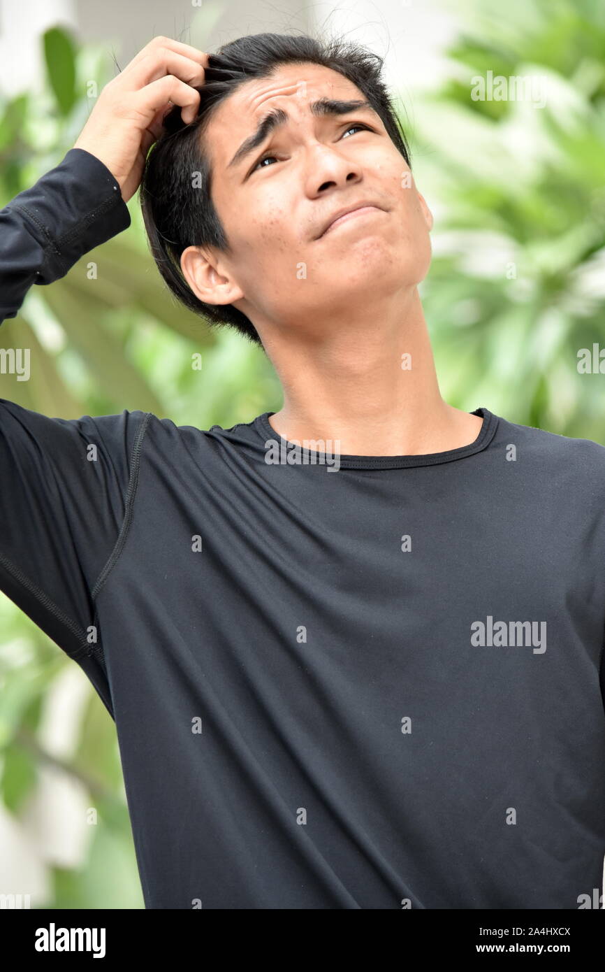 Confused male hi-res stock photography and images - Alamy