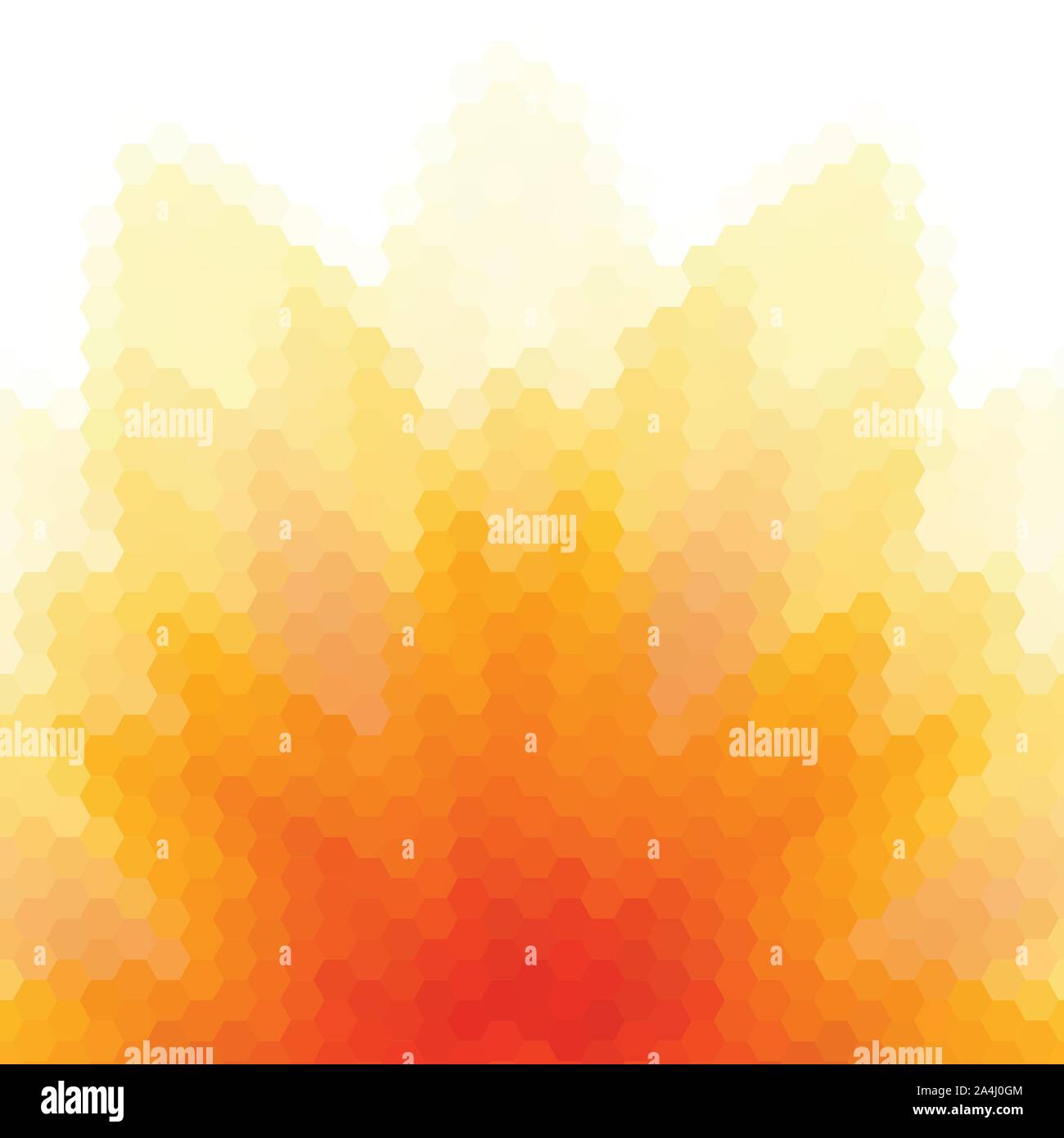 orange vector hexagons. abstract background Stock Vector Image & Art ...