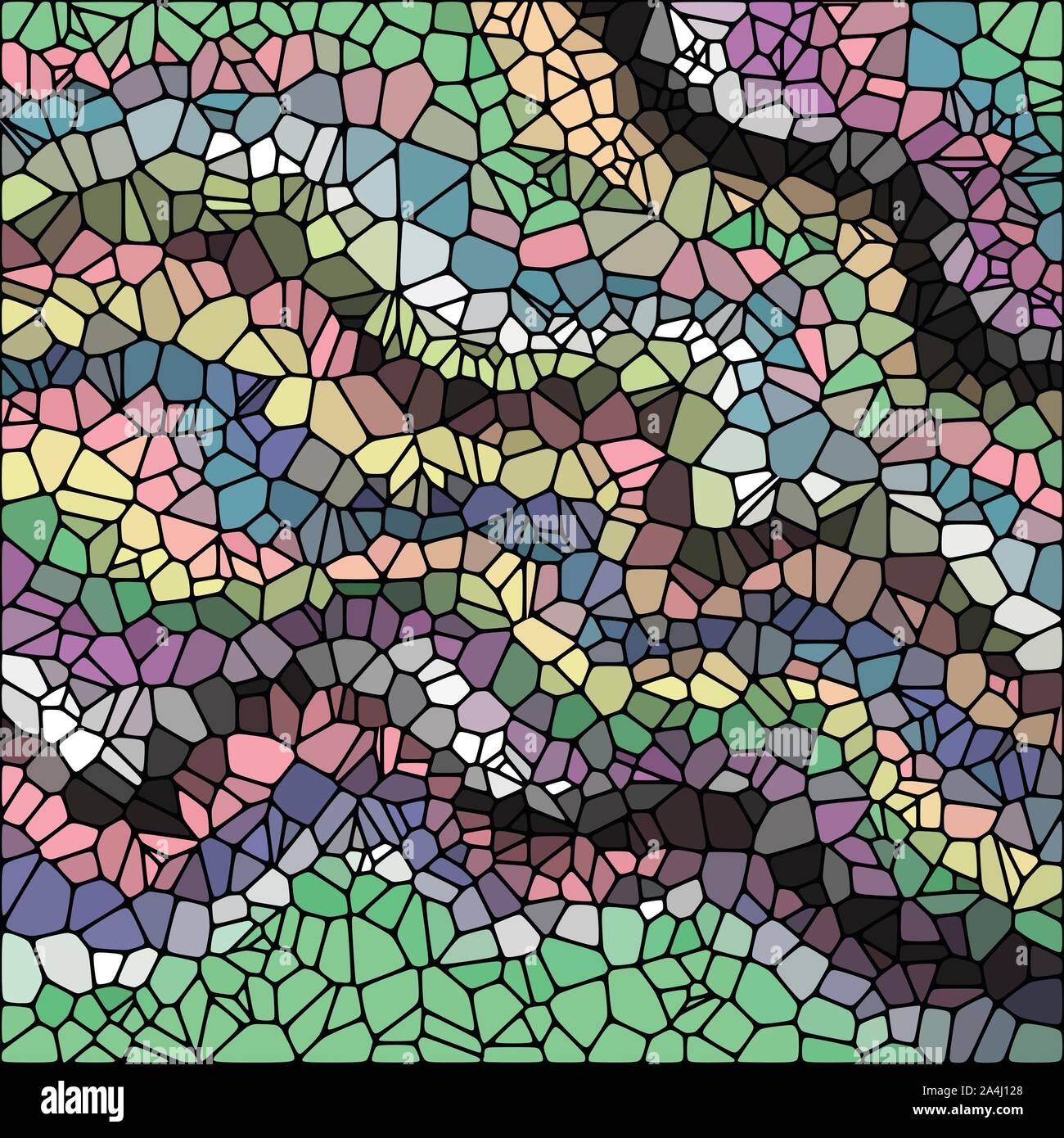 vector colored pebbles. abstract background layout for presentation Stock Vector