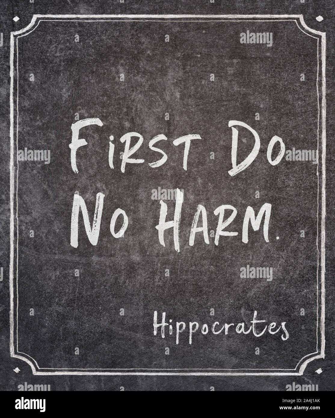 Do no harm hi-res stock photography and images - Alamy