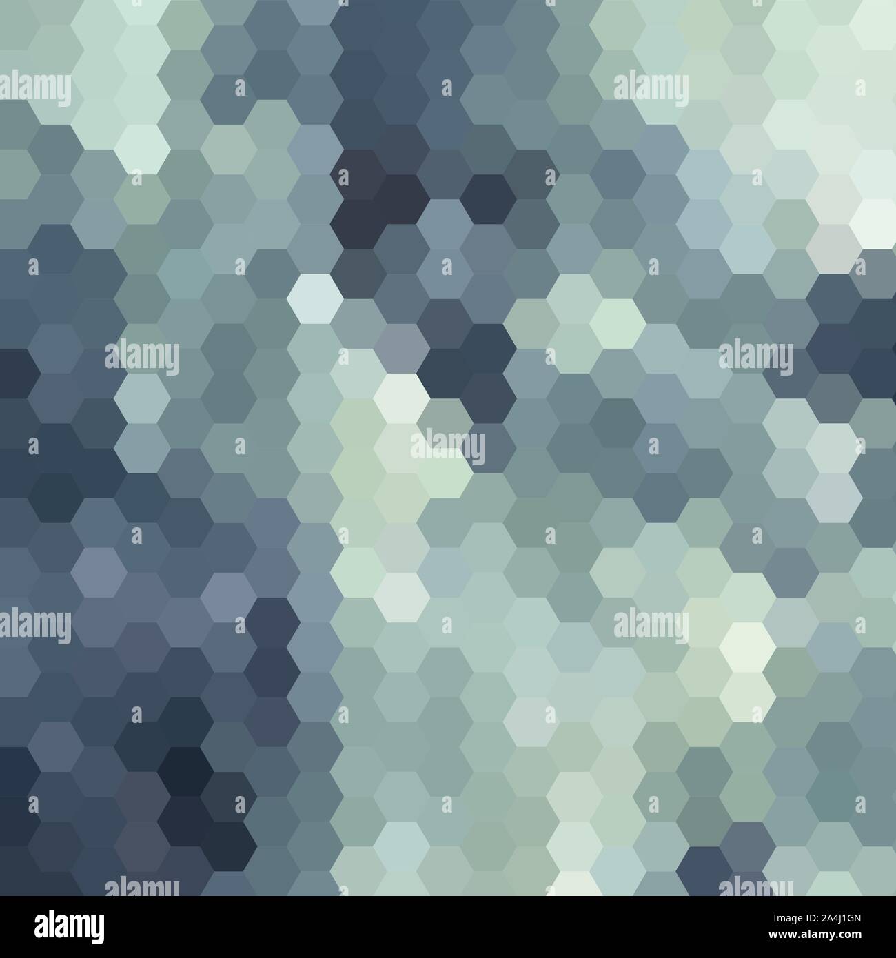 abstract geometric background. gray hexagons. vector illustration Stock Vector