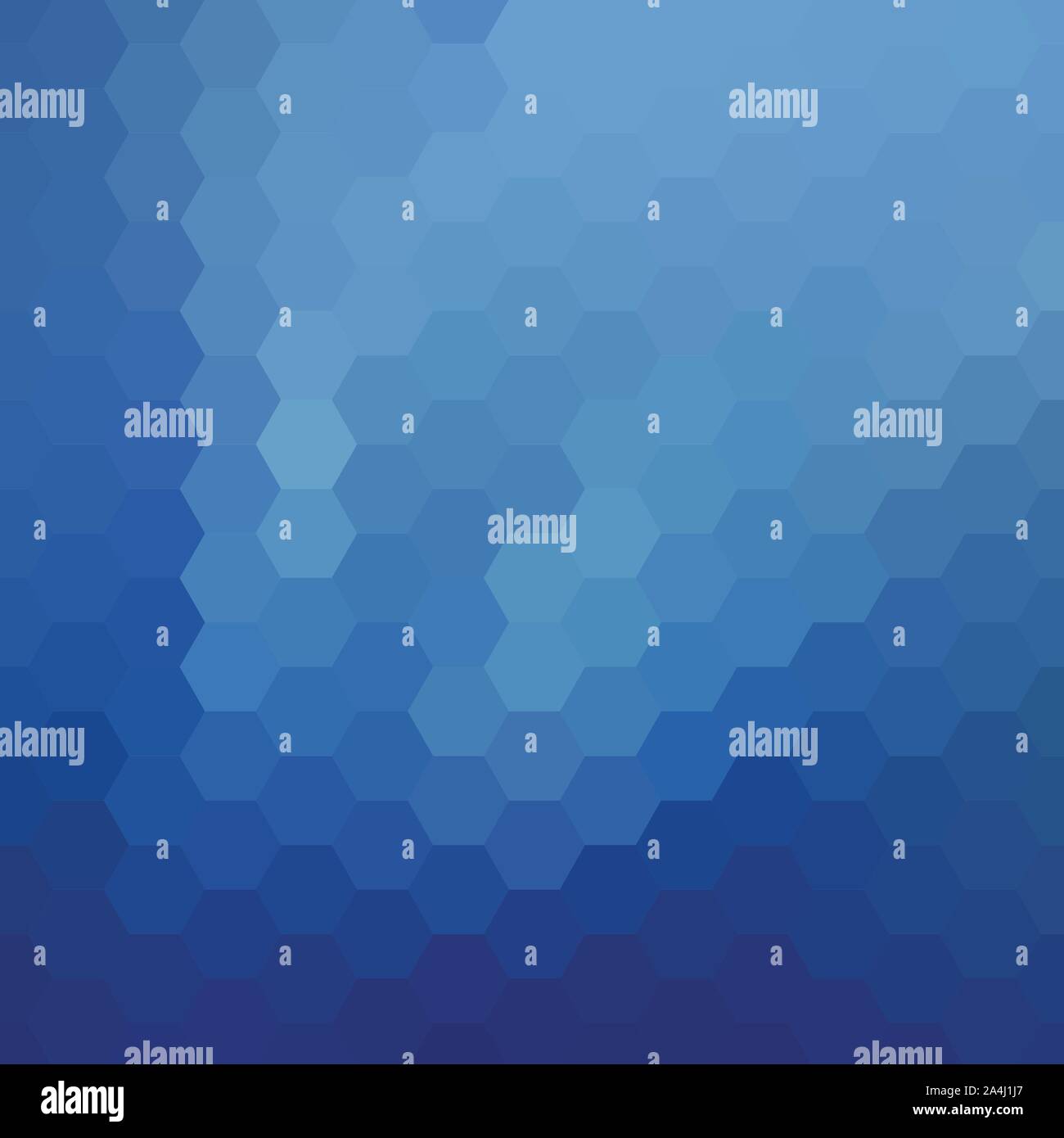 blue vector abstract hexagon background. illustration for advertising ...