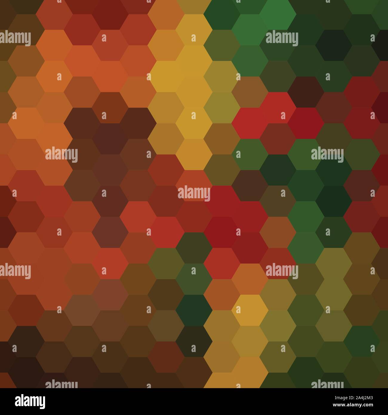 Bright Colored Hexagonal Honeycomb Abstract Background - Vector Stock ...