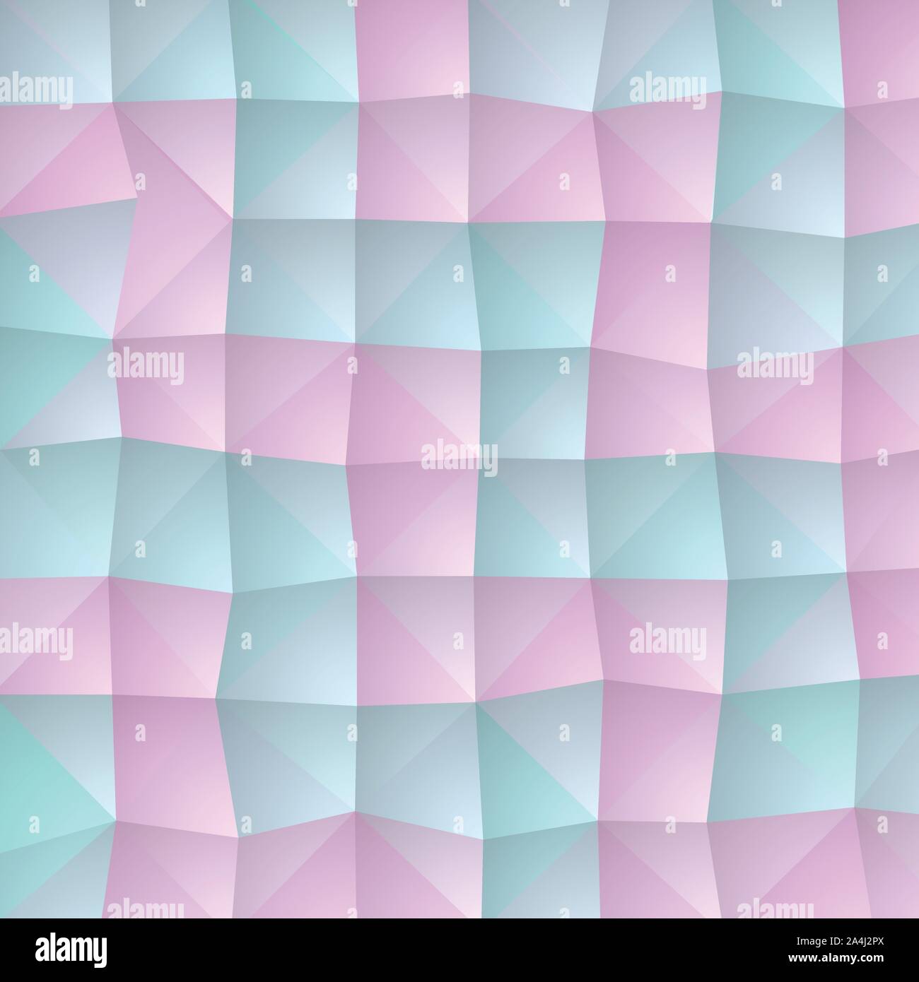 light blue pink hexagons layout for advertising Stock Vector