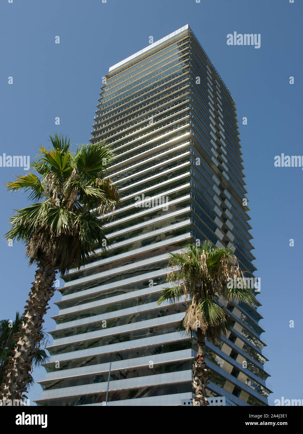 modern High rise apartment building Stock Photo