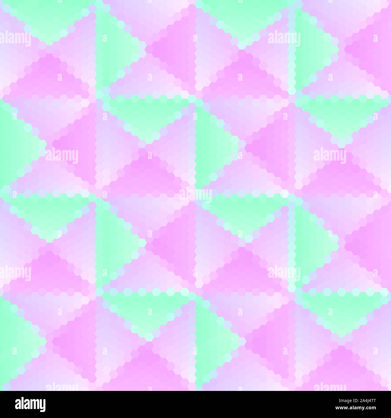 light blue pink hexagons layout for advertising. Stock Vector