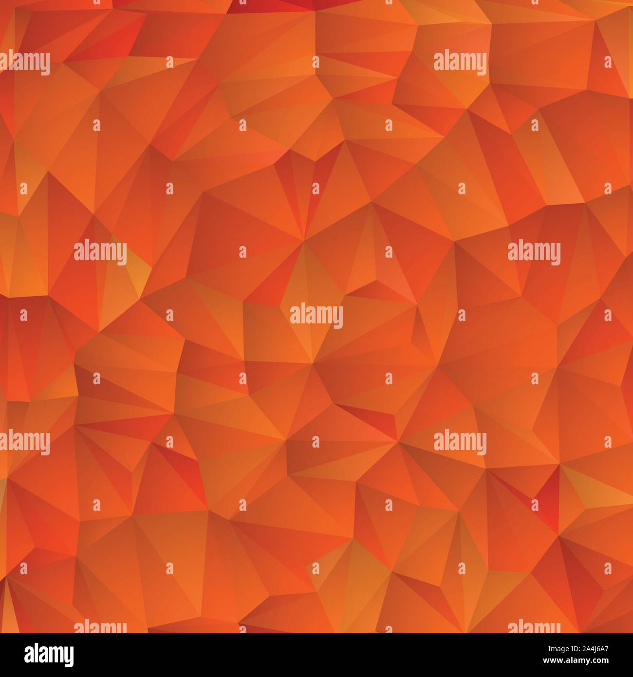 Abstract low poly background of triangles in Red, orange, yellow colors ...