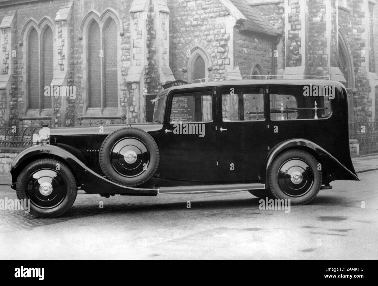 1936 Daimler 25hp Straight Eight hearse by J.C. Clark Stock Photo - Alamy