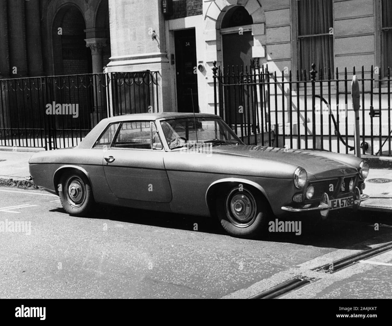 1966 Jensen P66 prototype. Stock Photo