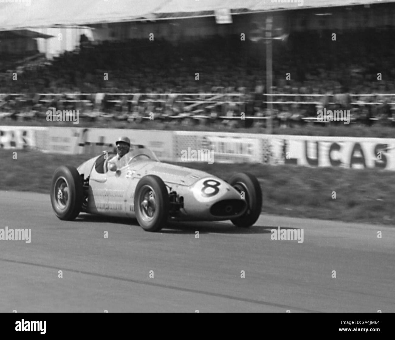 Maserati 250f Black and White Stock Photos & Images - Alamy