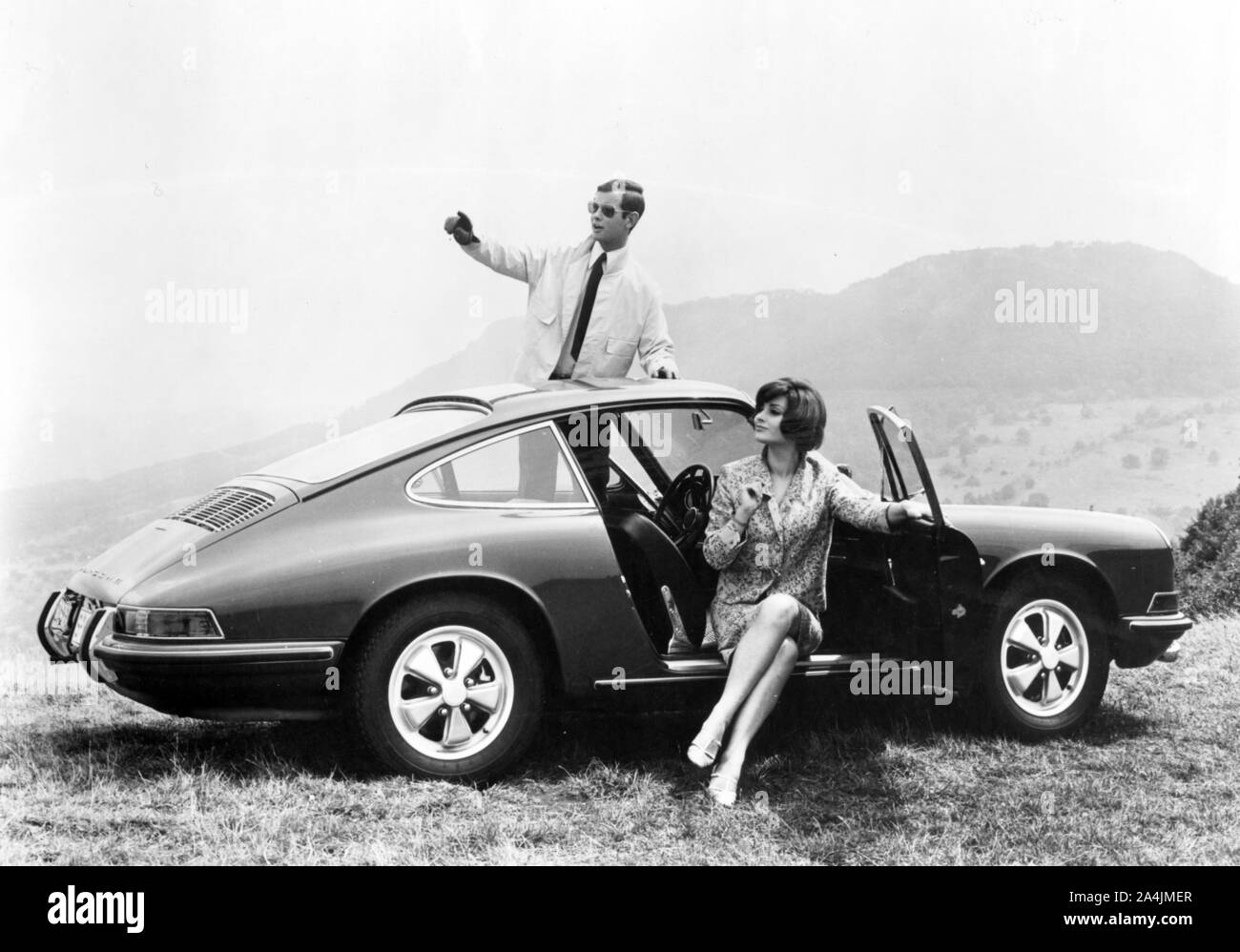 1967 Porsche 911S. Stock Photo