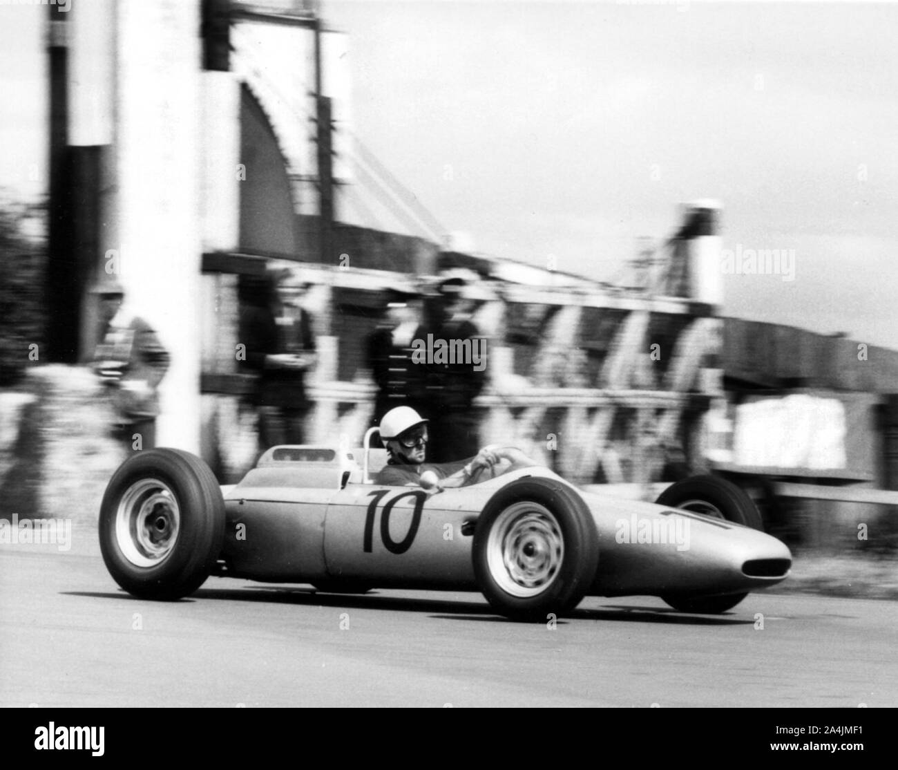 1962 Porsche 804, Joe Bonnier, British Grand Prix. Stock Photo