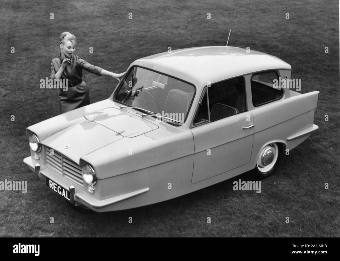 1962 Reliant Regal. Stock Photo