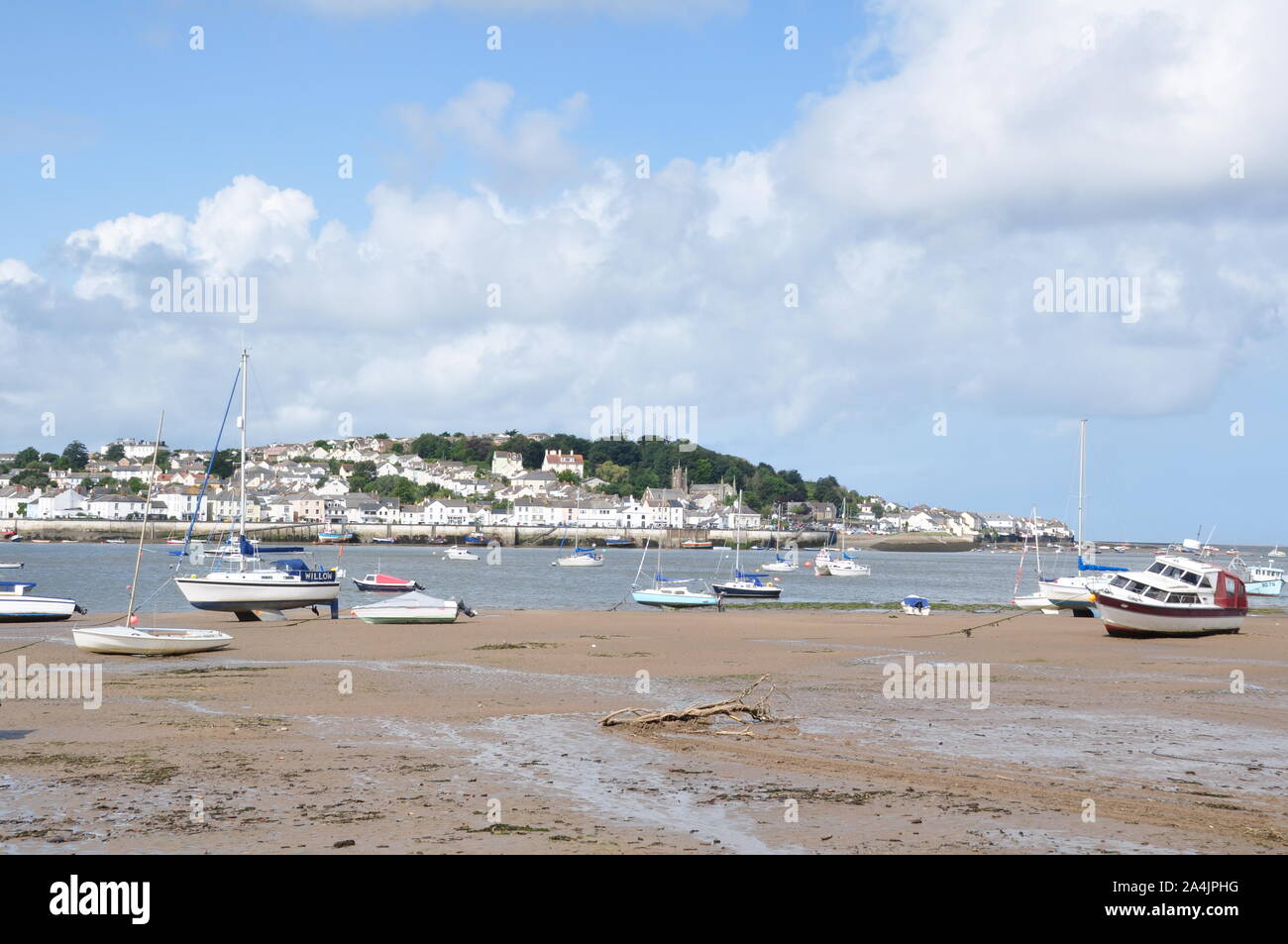 Appledore, North Devon, seen from Instow Stock Photo Alamy