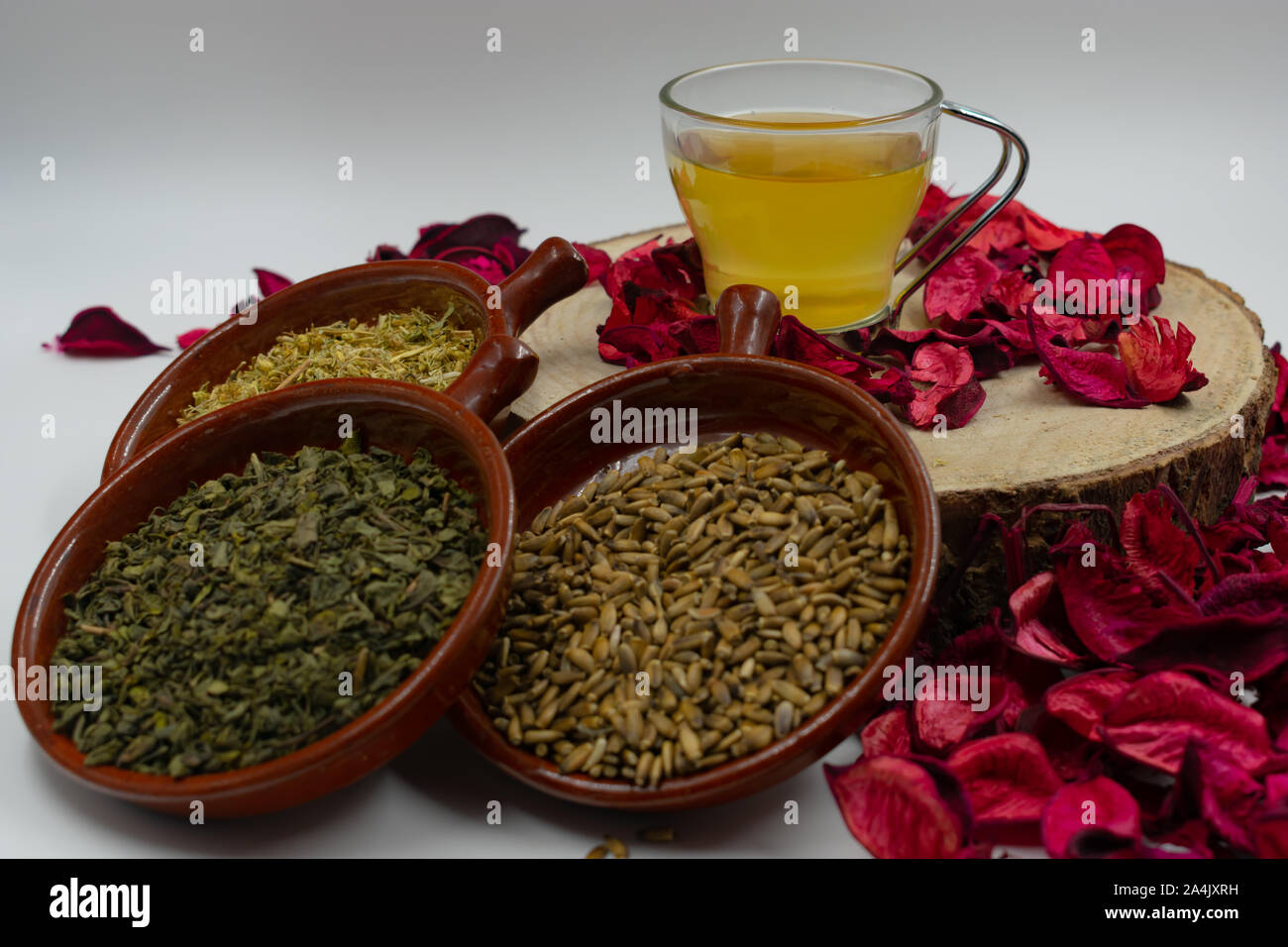 herbs of traditional medicine, naturopathy Stock Photo Alamy