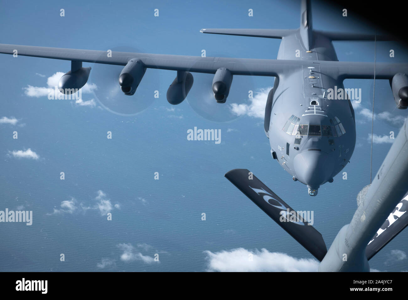 An MC-130J Commando II assigned to the 352d Special Operations Wing ...